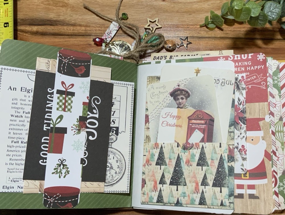 Christmas Handmade Junk Journal