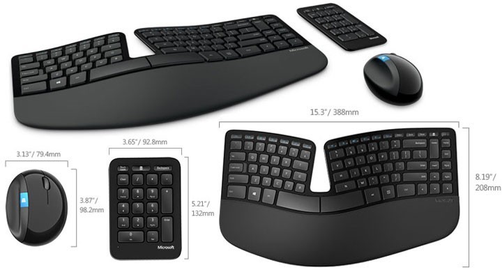 Microsoft Sculpt Ergonomic Desktop