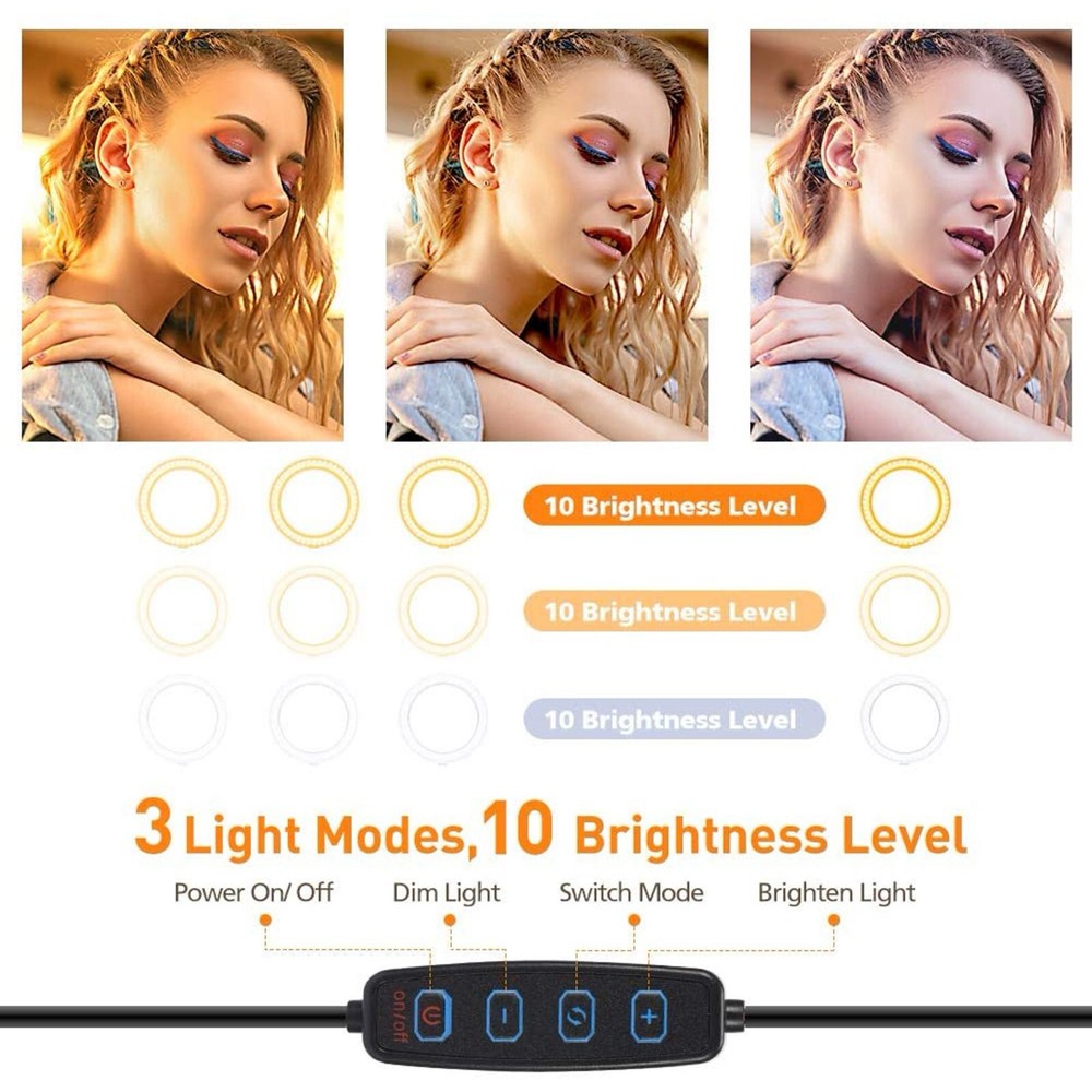 Live Streaming and Beauty LED Ring Light