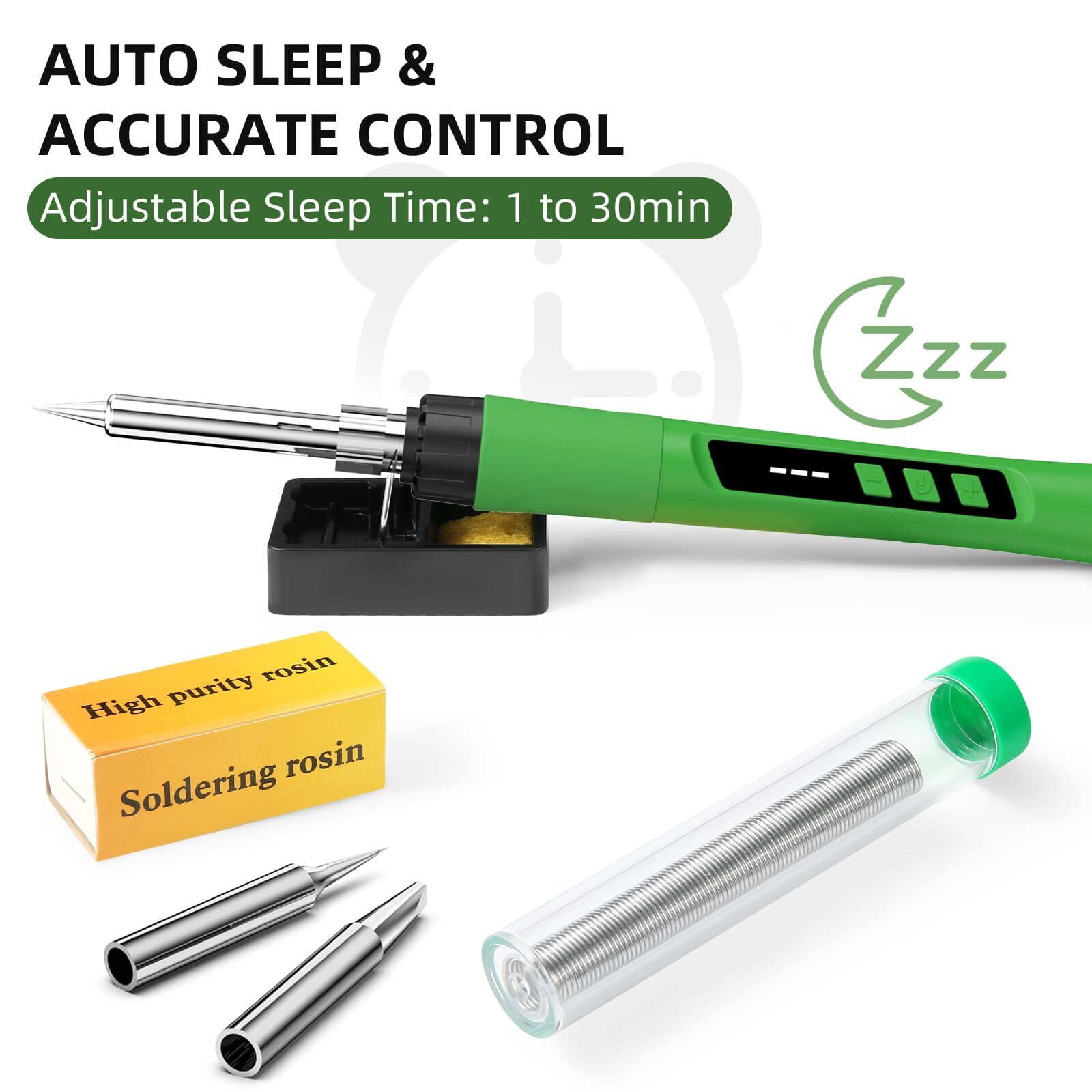 190W Cautin Digital Para Soldar Estaño Eléctrico 110v-220v Temperatura Ajustable