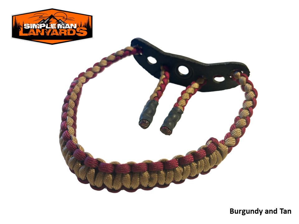 Simple Man paracord bow wrist sling