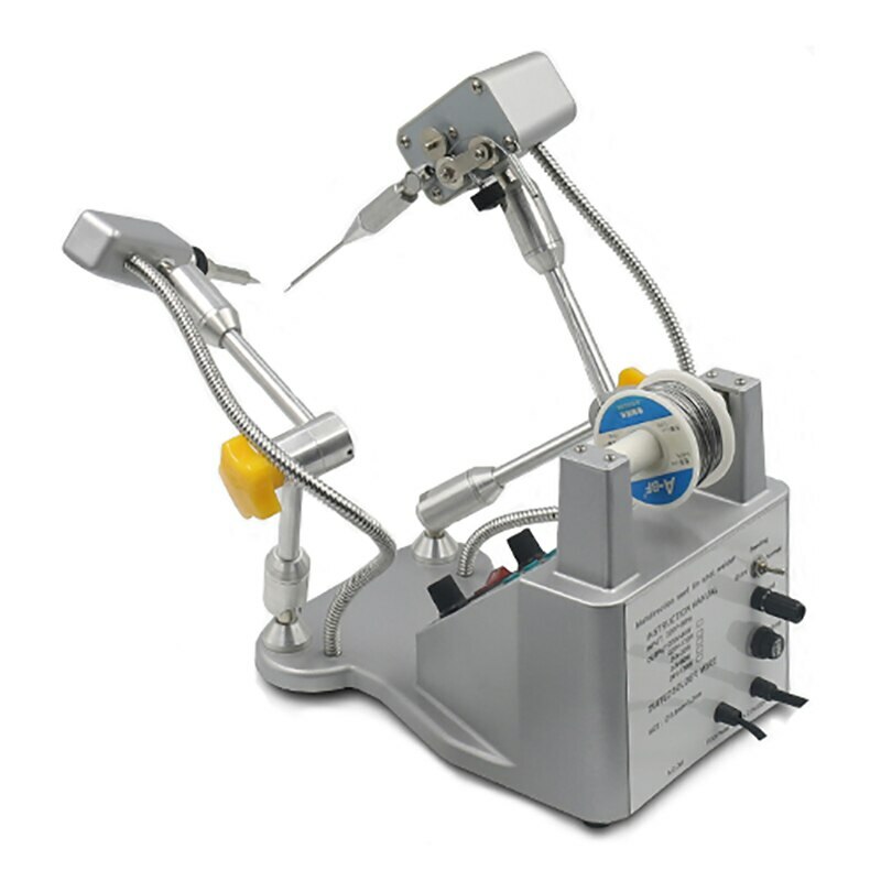 Foot Automatic Tin Machine 120W Adjustable Tin Speed Soldering Machine HS376D
