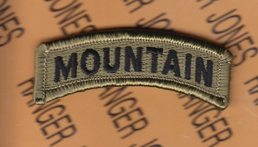 U.S.ARMY MOUNTAIN tab OCP Hook patch m/e