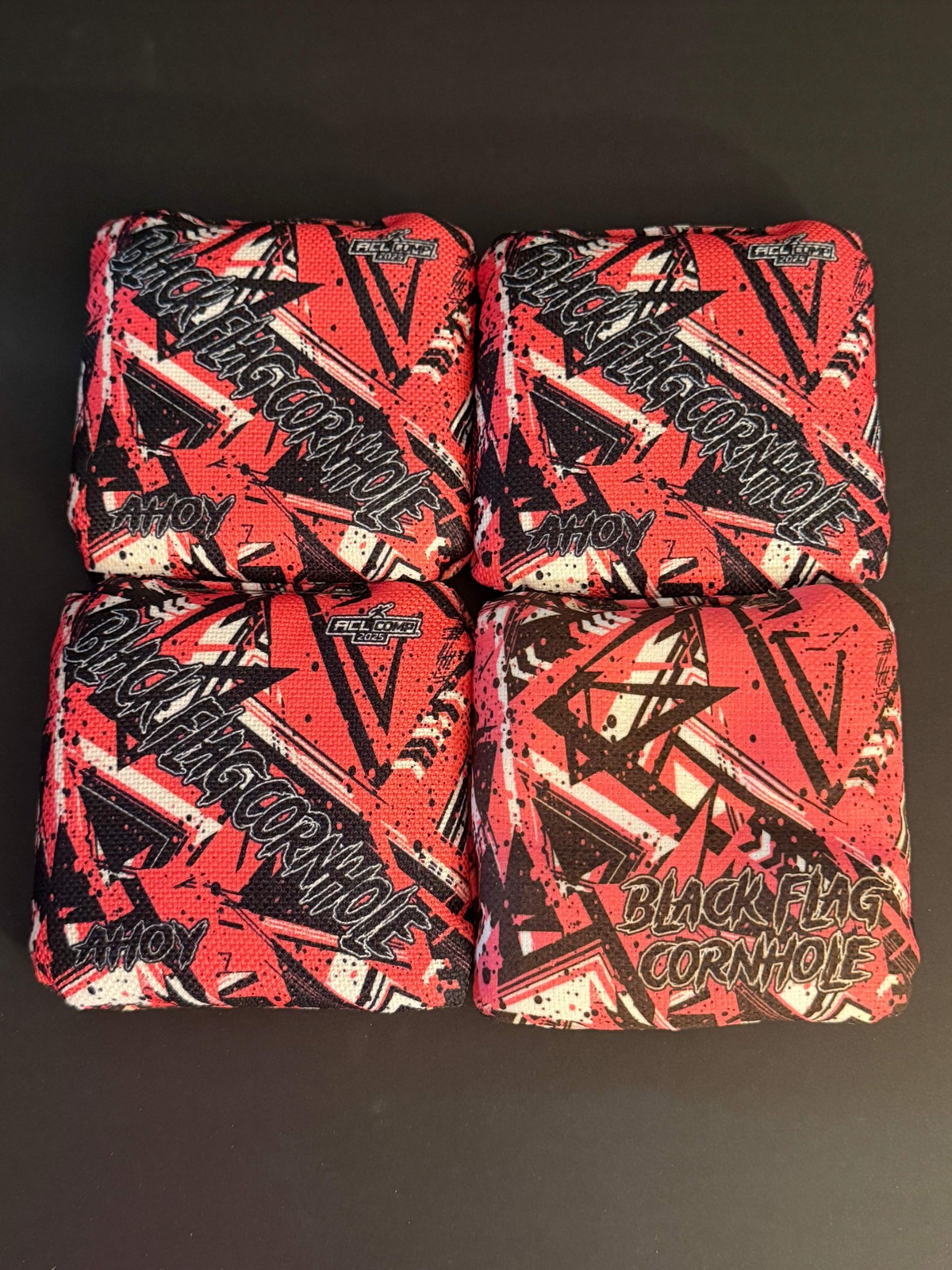 Black Flag Cornhole - Ahoy - ACL 2025 Cornhole Bags - Multiple Designs