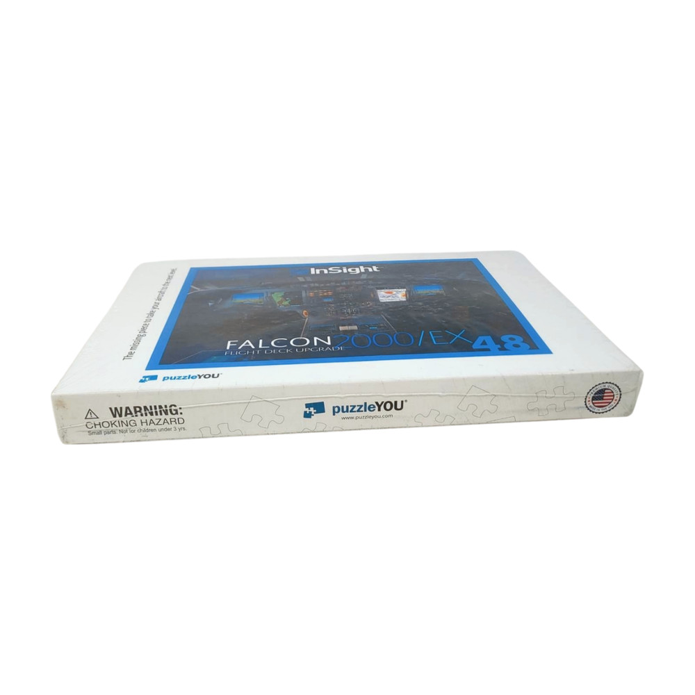 FALCON 2000EX Flight Deck Upgrade Airplane Cockpit Jigsaw Puzzle