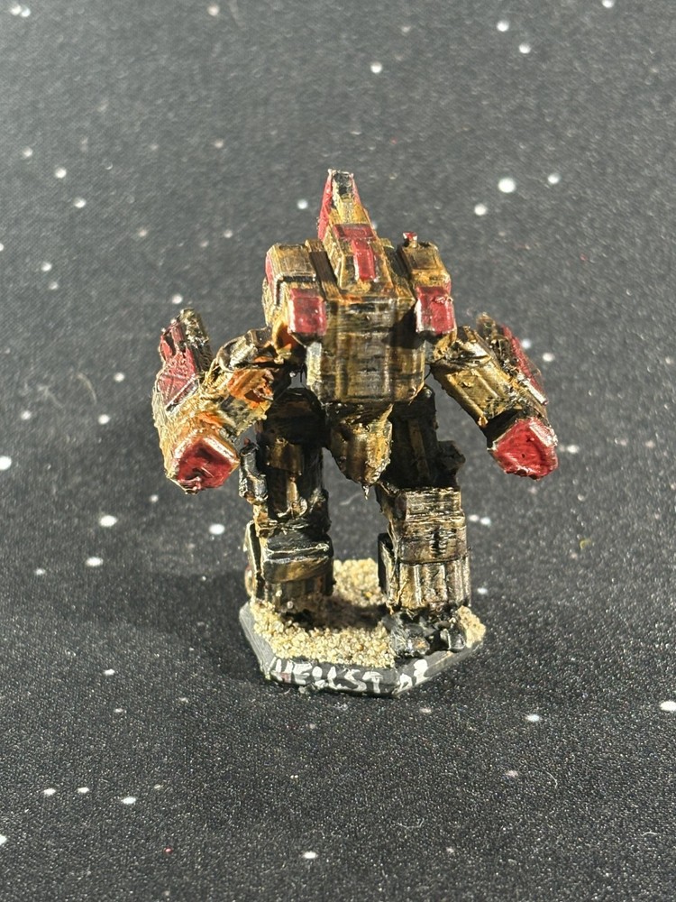 Hand Painted BattleTech HELLSTAR Mech- Custom 3D PLA Print