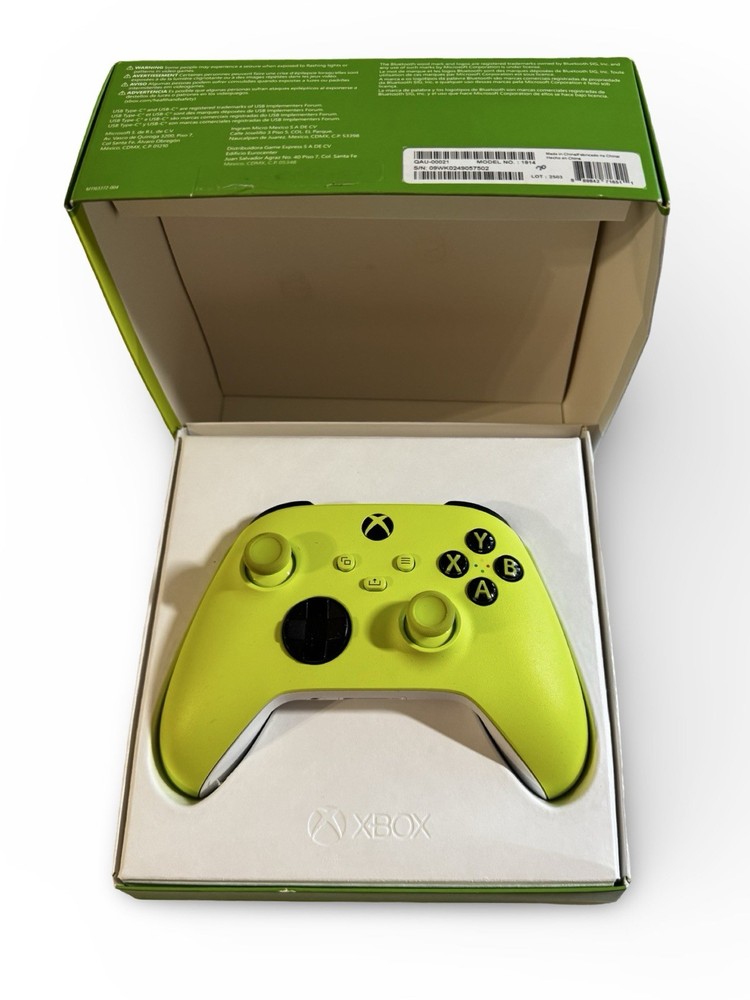 Microsoft Xbox Wireless Controller Electric Volt Series X S Open Box