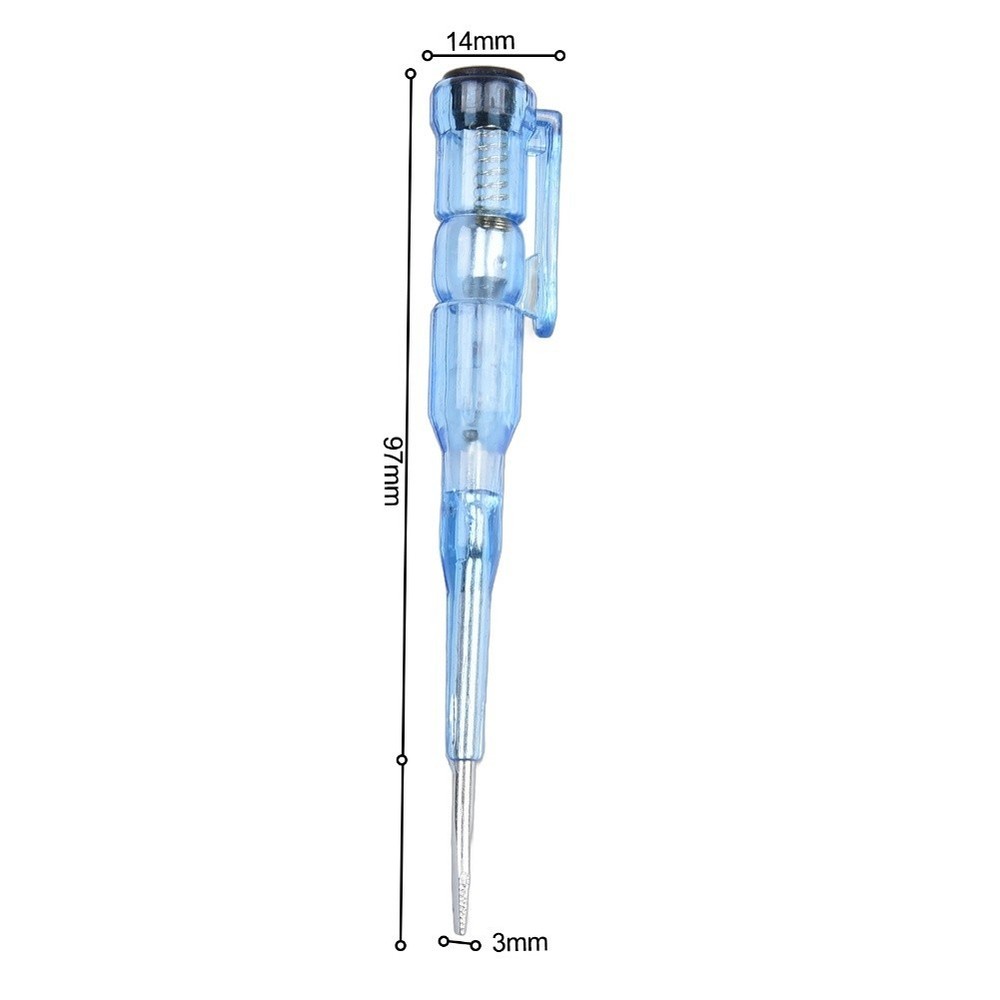 3pcs Electric Tester Pen with Screwdriver Portable Tool for Circuit Testing