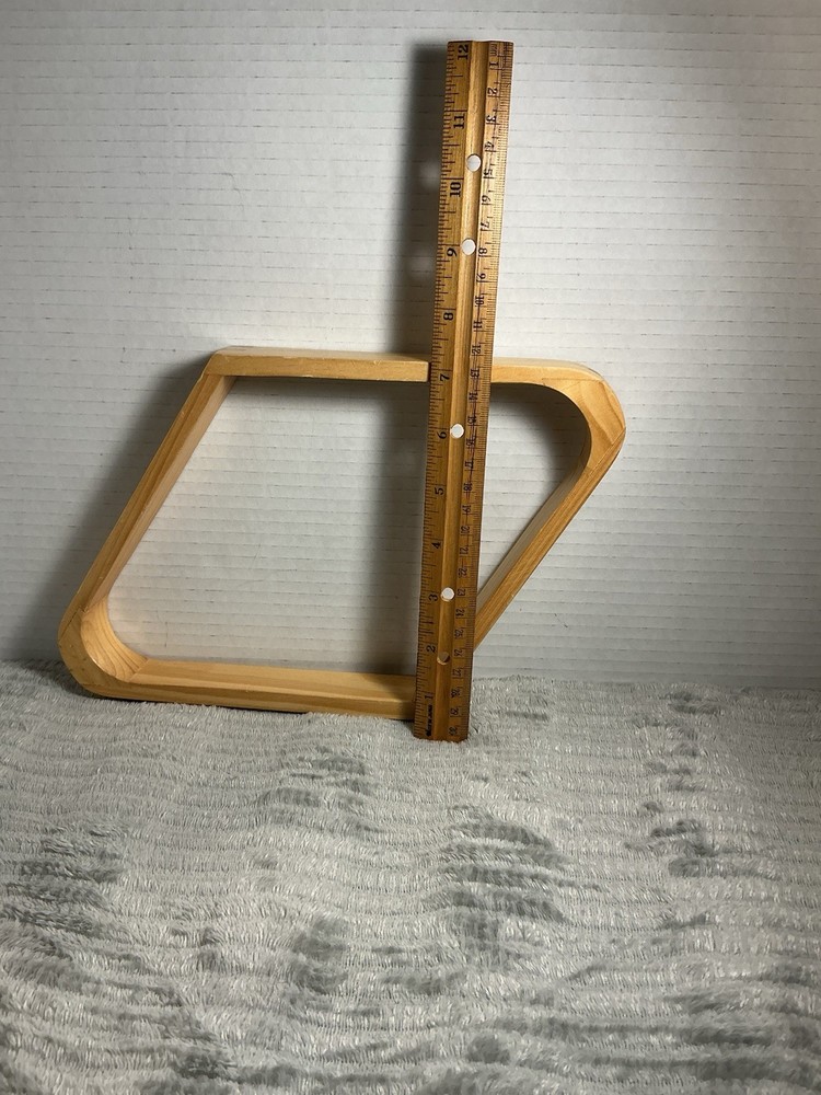 Game Room Upgrade – Solid Hardwood Diamond Rack