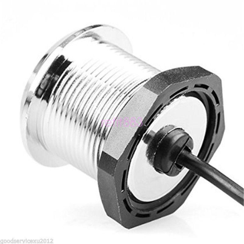 Car SUV Keyless Engine Ignition Power Switch Blue LED Light Starter Push Button