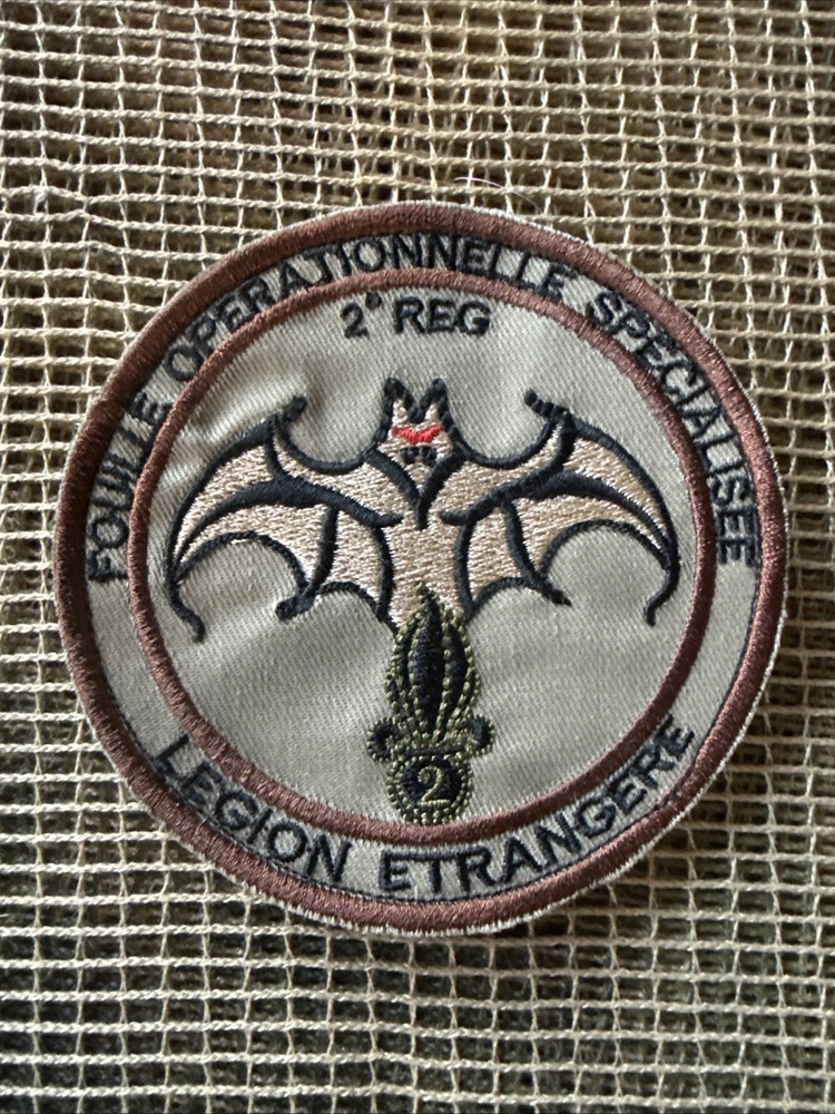 French Foreign Legion  2 Reg Patch Commando Group Patch -engineers