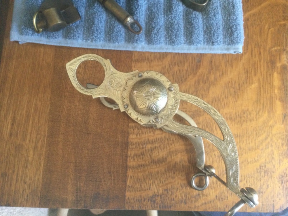 Vintage Silver Horse Bit