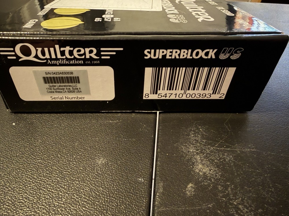 Quilter Amplification Superblock
