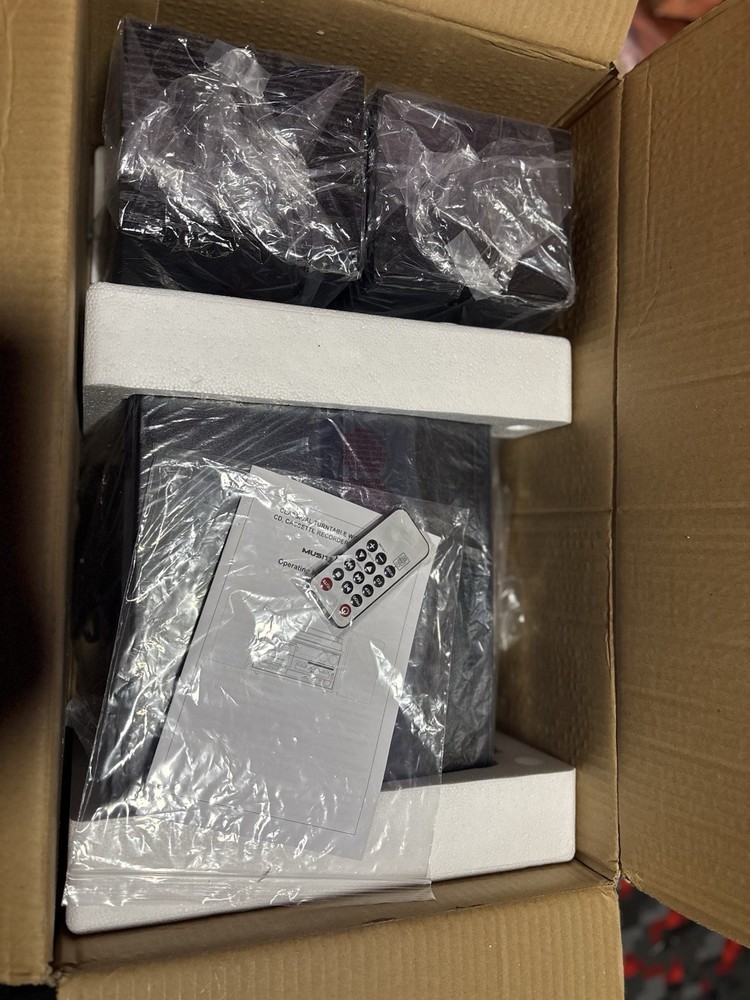 Compact All-in-One Record Player with External Speakers & Bluetooth Connectivity