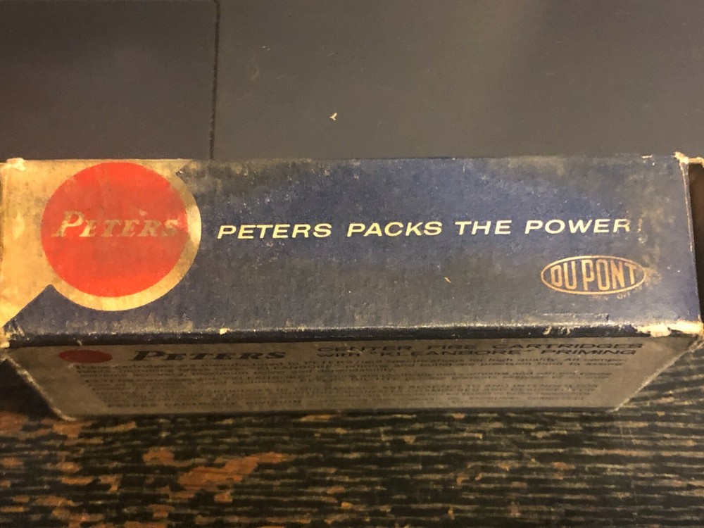 Vintage Peters Shell Box 38 Special Empty
