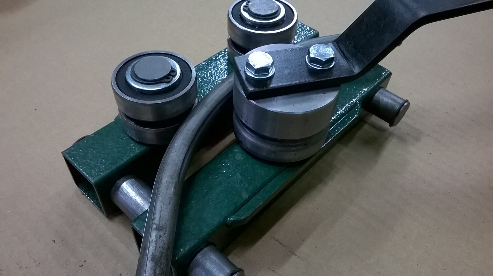 Manual RR-150 Ring Roller | Roller Bender for Steel Rods, Flat Bars, Pipes