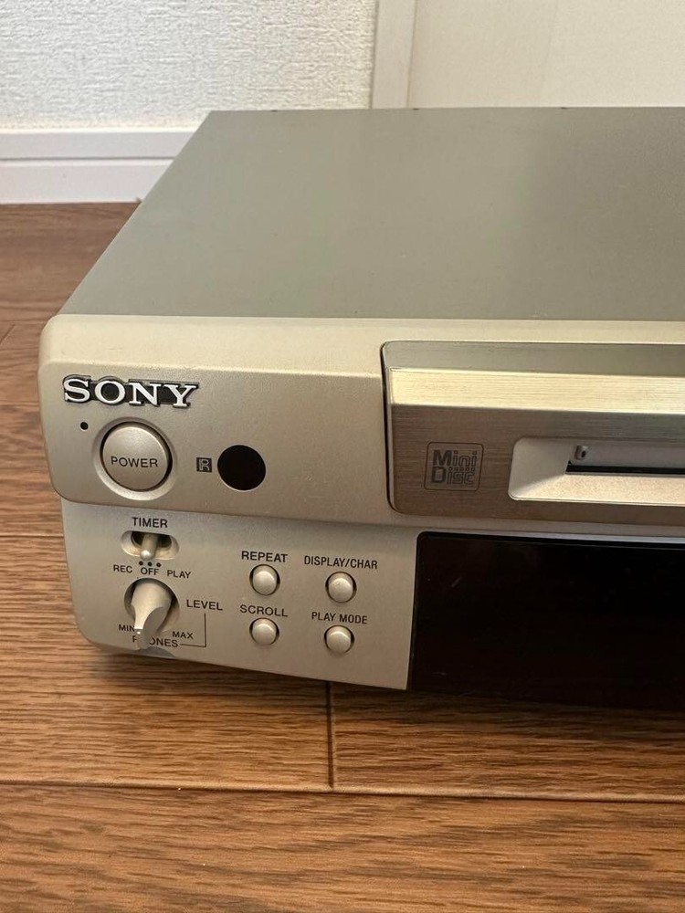 SONY MDS S38 silver MD Deck MD Recorder