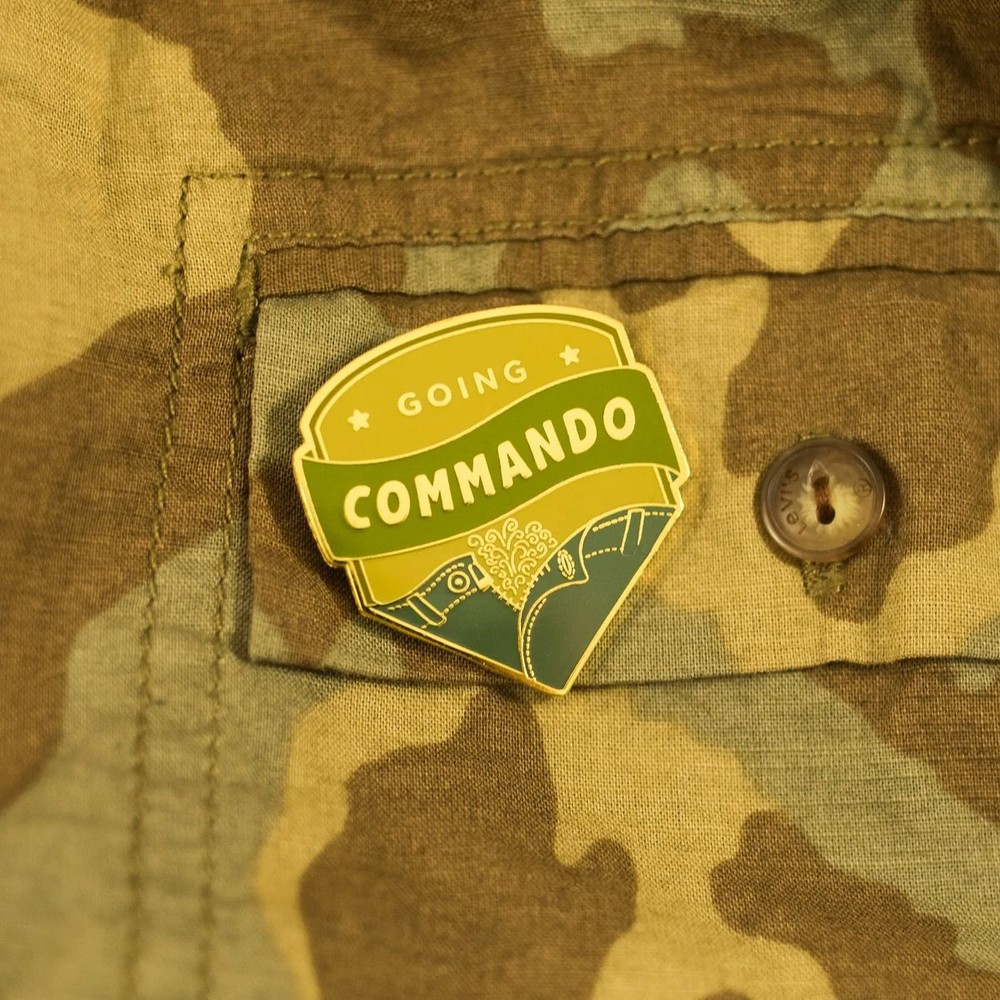 Gaypin' - Going Commango Pin