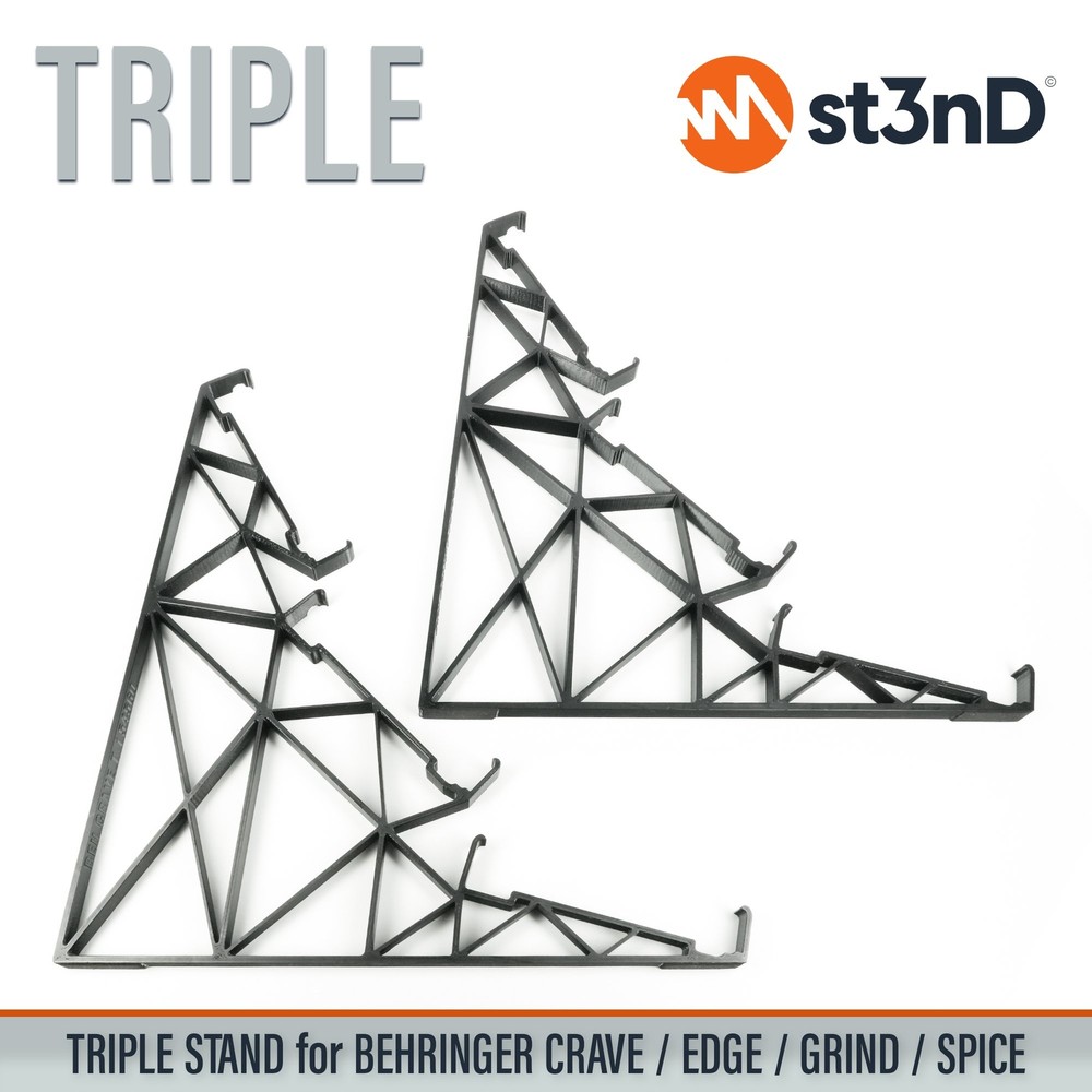 TRIPLE STAND for BEHRINGER CRAVE / EDGE / GRIND / SPICE