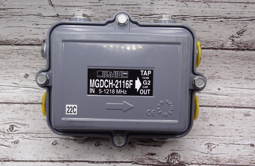 Antronix Milenium MGDCH-2116F G2 Broadband Directional Coupler Multi-Taps