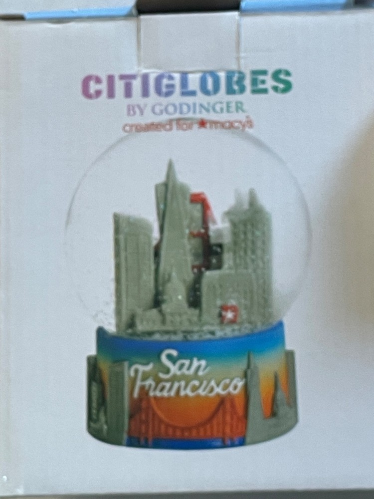 Godinger SAN FRANCISCO Snow Globe Created for Macy's