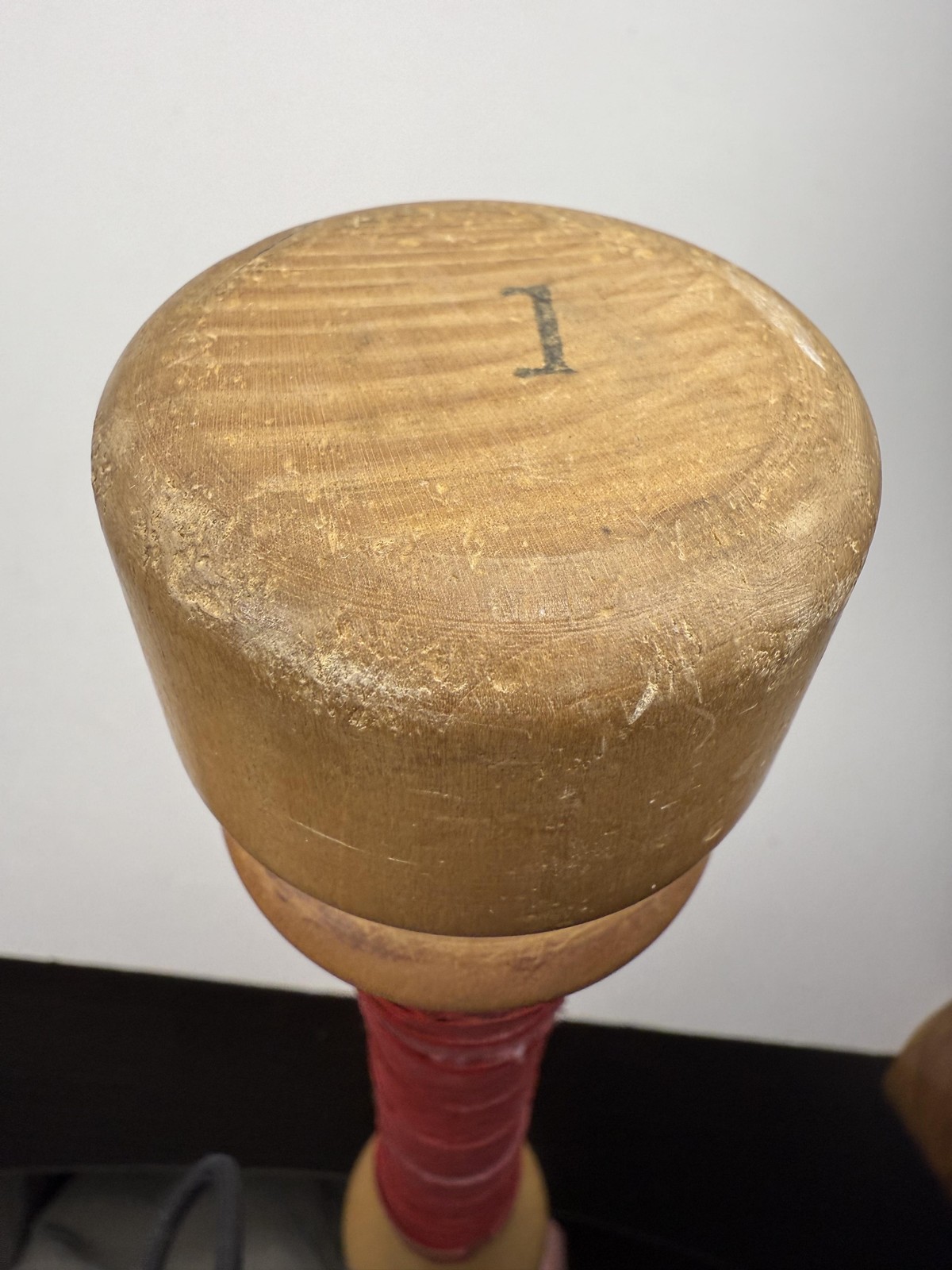 CamWood Hands-n-Speed Trainer Wood Baseball Bat Frank Gregory Lizard Skins Grip