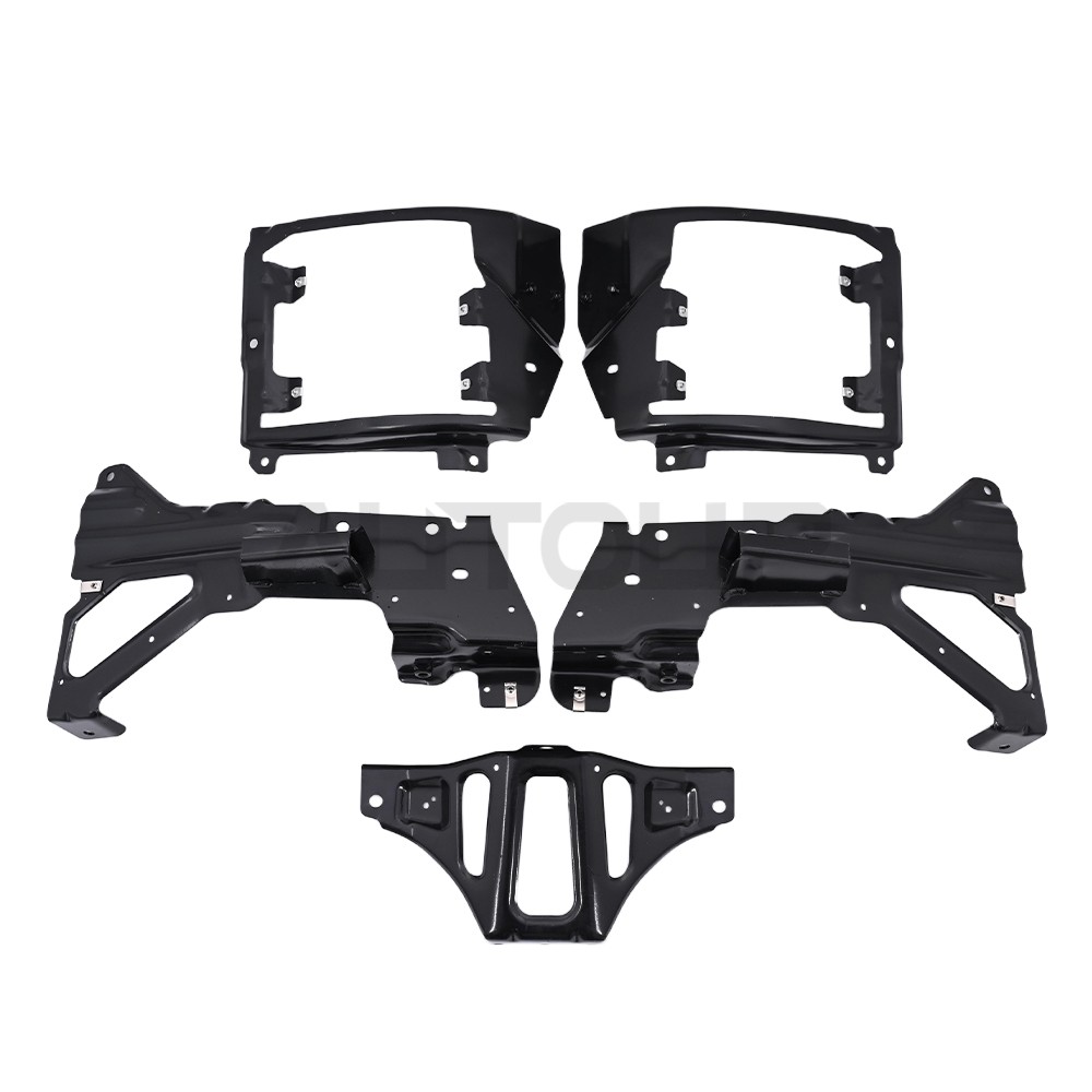 Front Bumper Support Mount Bracket Set For Chevrolet Silverado 1500 2016-2018