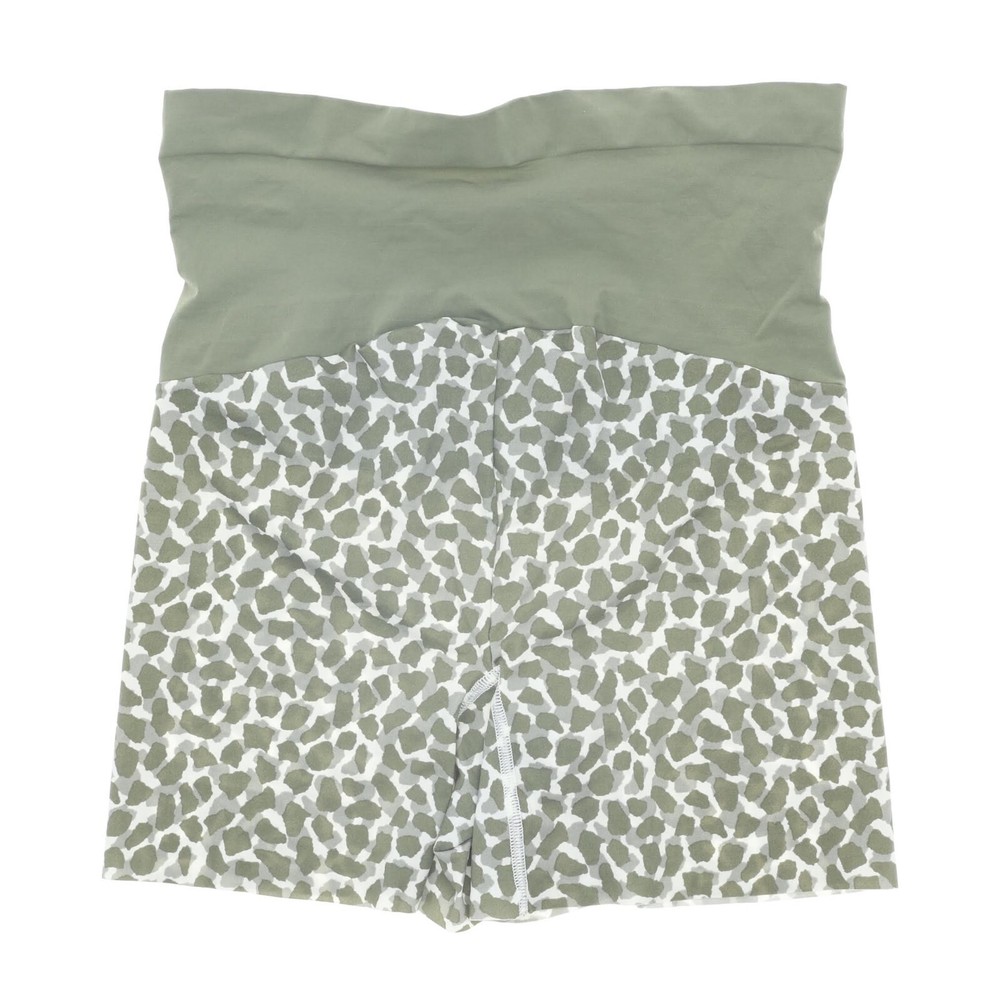 Spanx L54342 Green Pattern Shorts Women’s Size L
