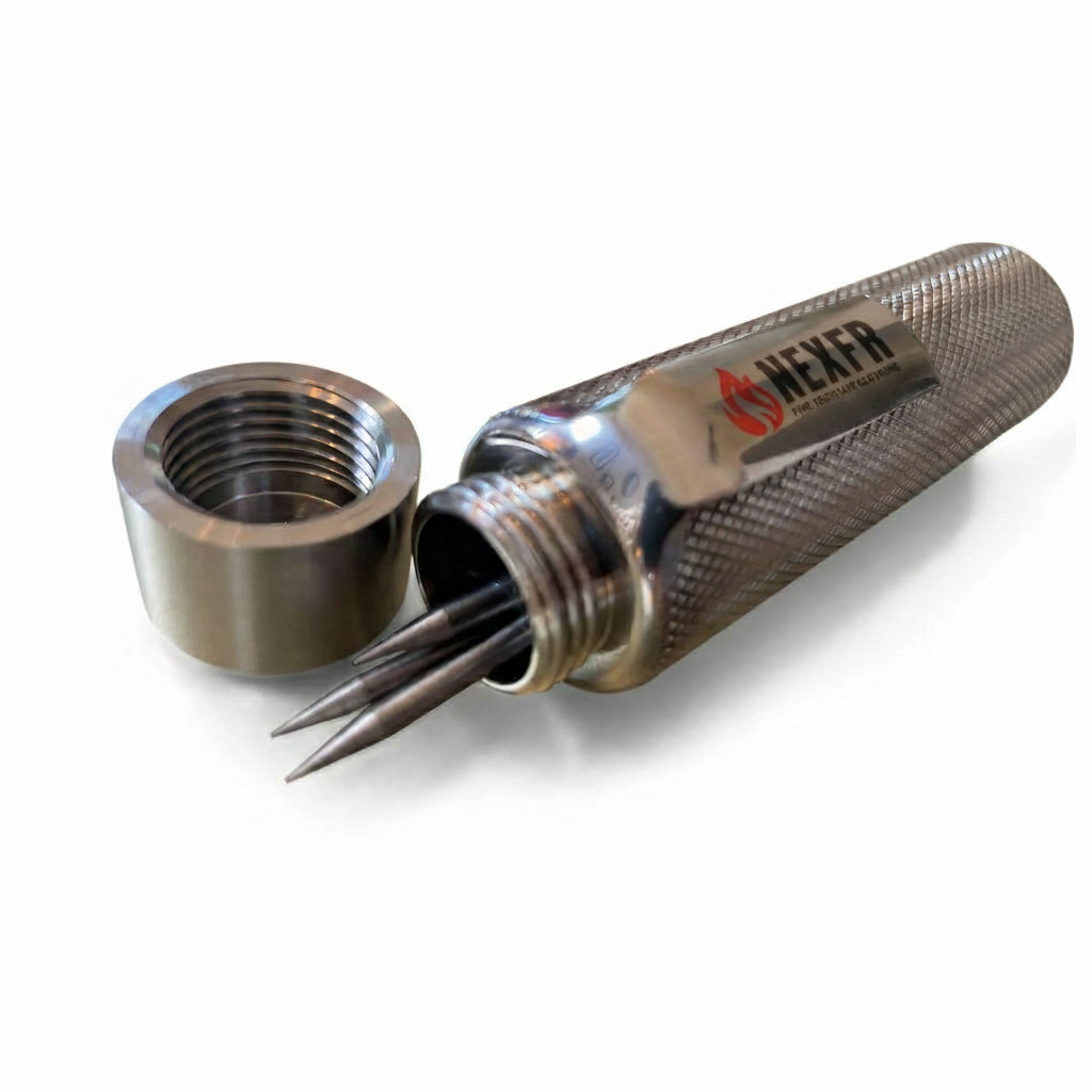 NEXFR SS Tungsten Electrode Holder 7 Inch – Solid 304 Stainless Steel