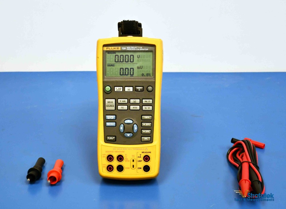 Fluke 725 Multifunction Process Calibrator - NIST Calibrated with Data