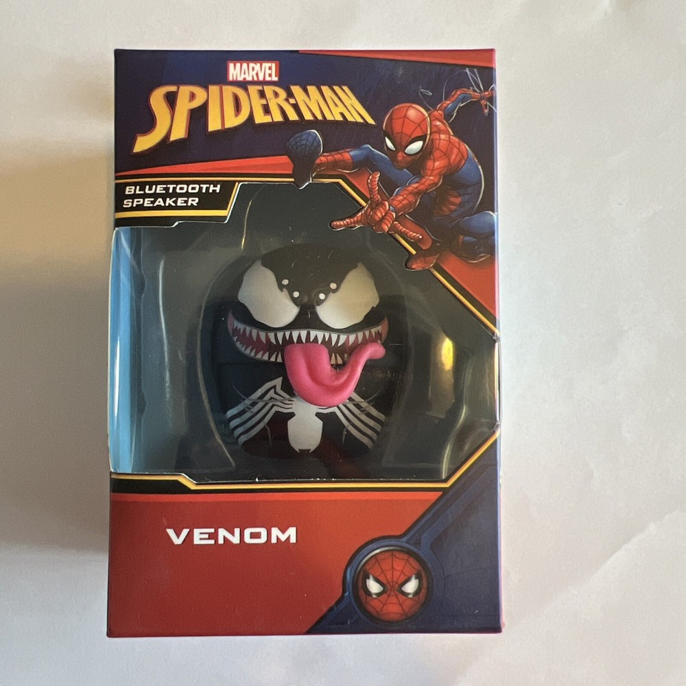 Marvel Spider-Man Venom Bitty Boomers Portable Wireless Bluetooth Speaker