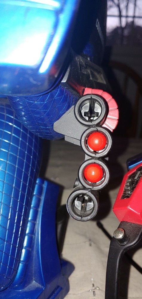 Commandobot 3 Voice Activated Remote Control Robot Headset Used