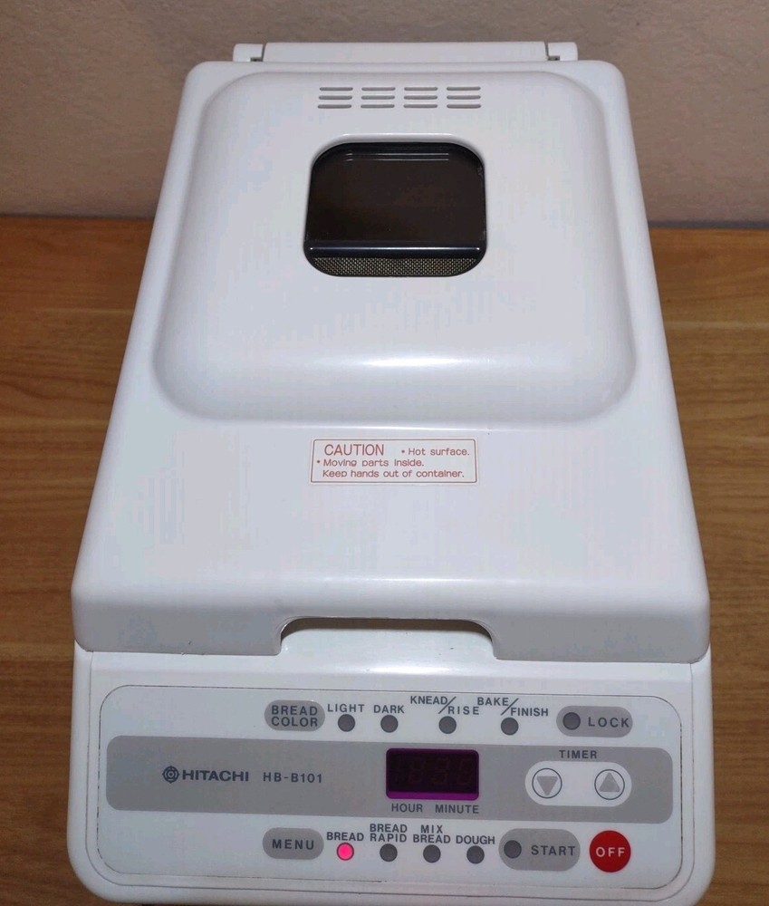 Hitachi Automatic Bread Maker Home Bakery Machine HB-B101...TESTED