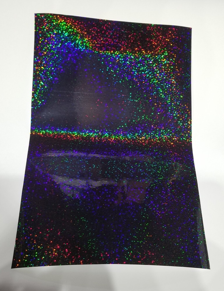 Black Sequins Sign Vinyl 24" x 30ft