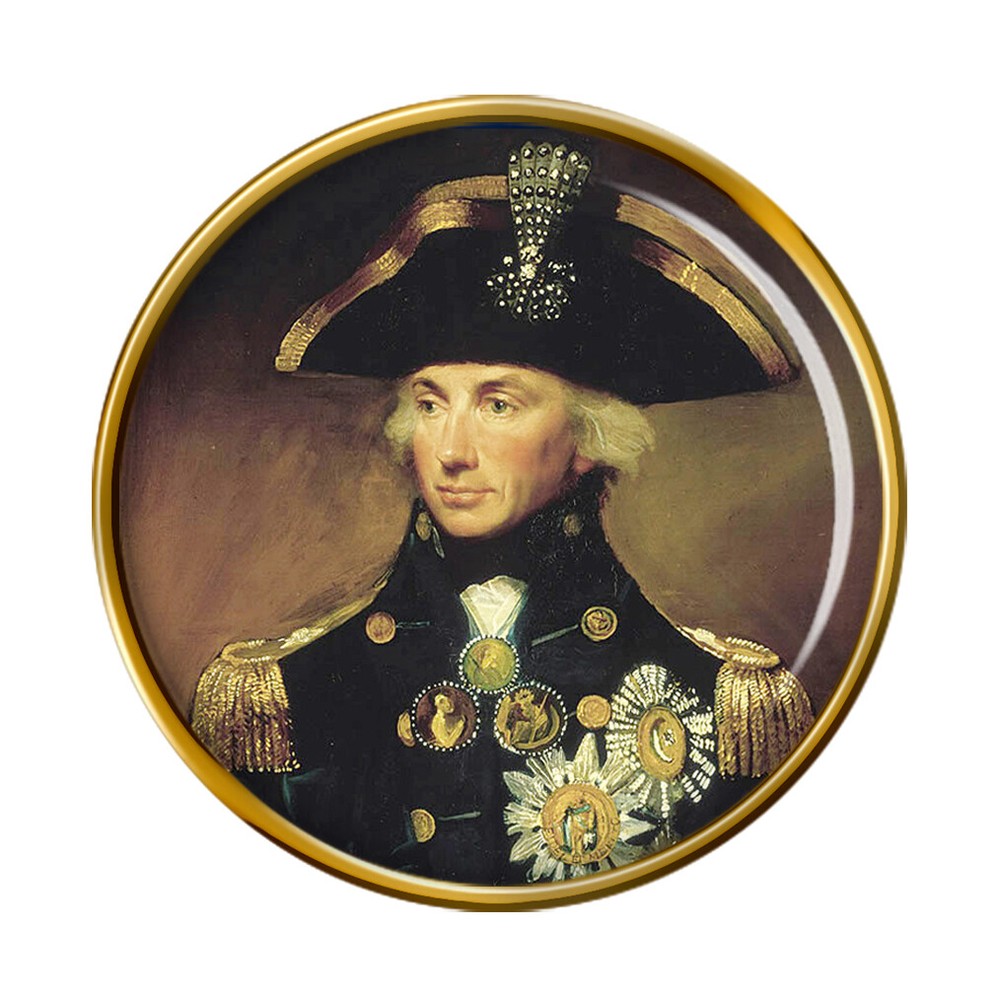 Admiral Lord Nelson Pin Badge