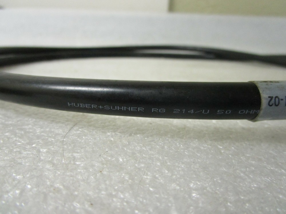 6ft Huber Suhner RG214/U Coaxial Cable