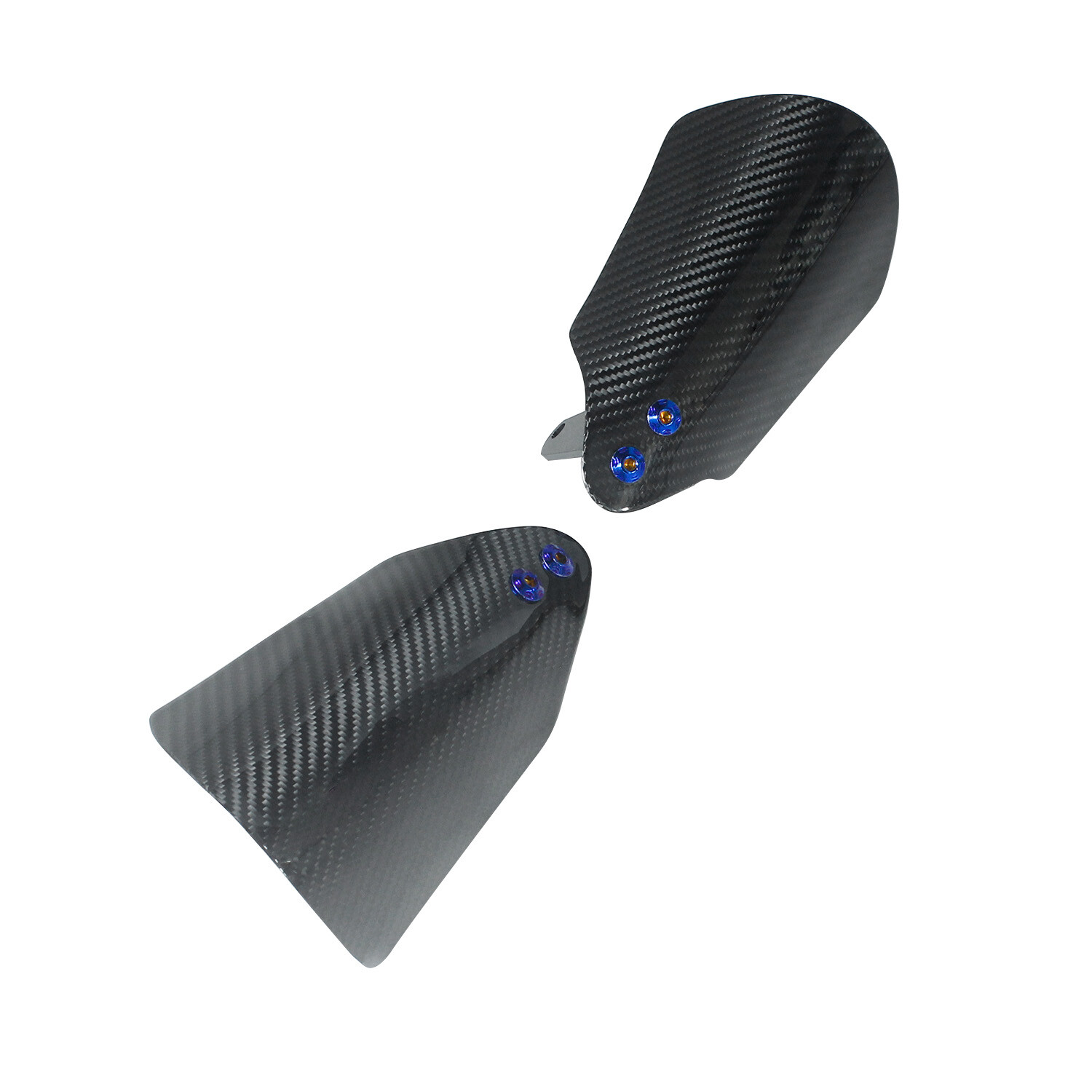 Carbon Fiber Handguards Protector Hand Shield Guard Fits HarleyTouring FLHR XL