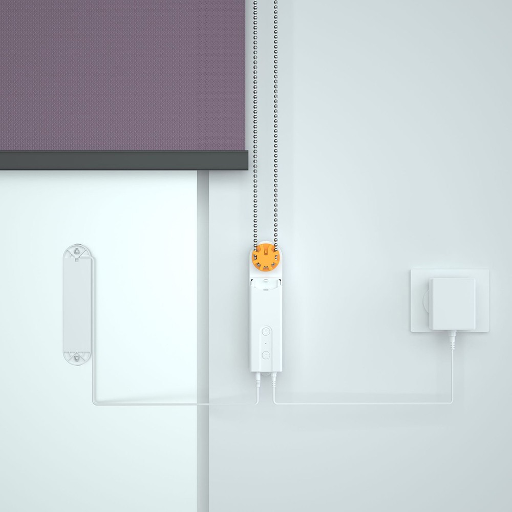 Smart Curtain Motor Roller Blinds Shutter Drive DIY With Solar Panel