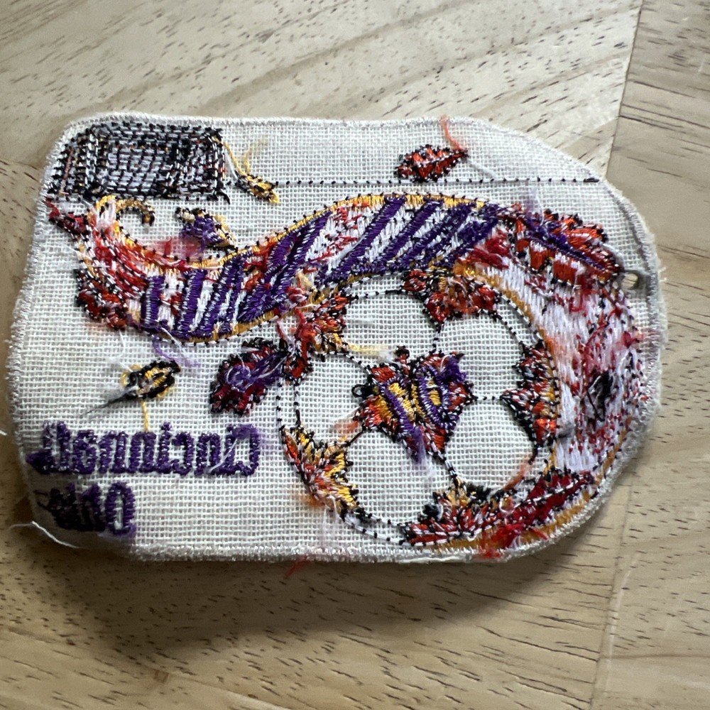 Vintage 1997 fall ball Cincinnati Ohio patch