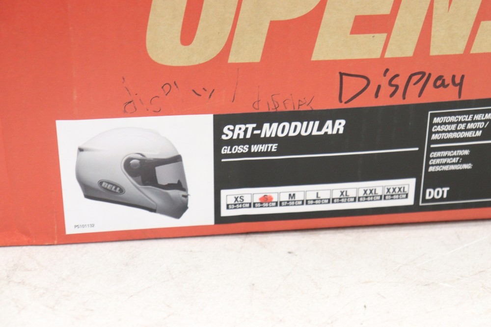 BELL SRT MODULAR GLOSS WHITE SMALL S