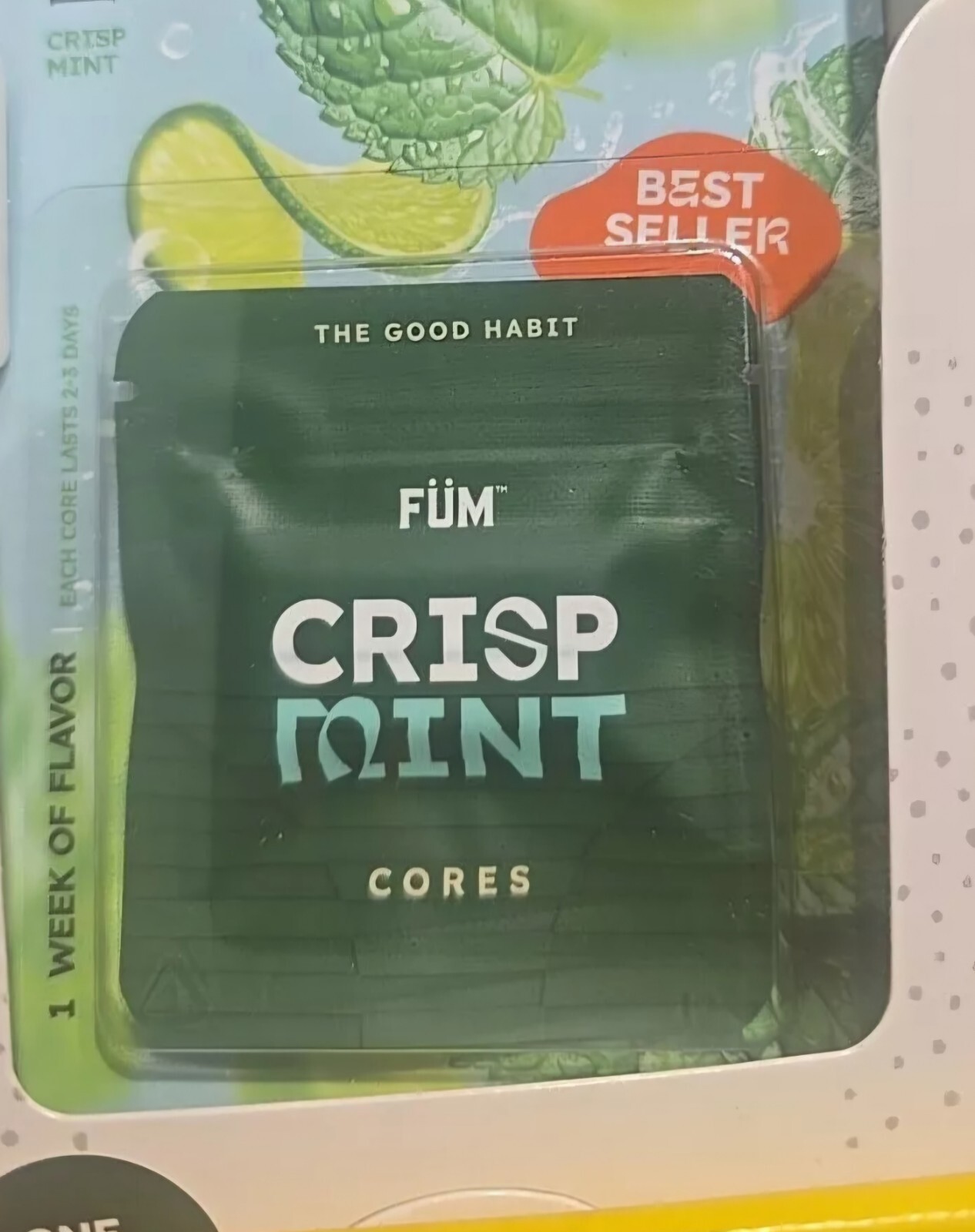 Füm Journey Pack Flavored Air Device with 4 Packs of Plant Based Cores