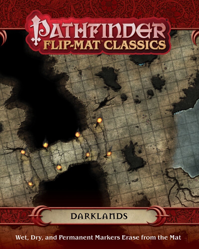 Pathfinder (RPG) Flip-Mat Classics: Darklands