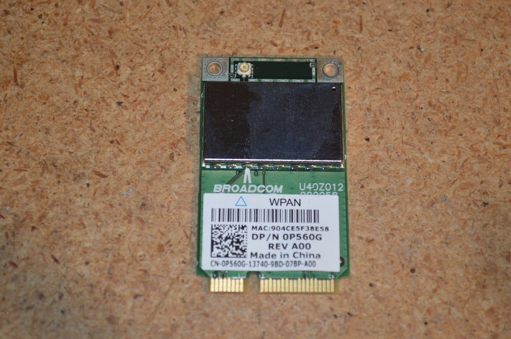 Dell 370 Wireless Bluetooth BT WPAN 2.1 EDR Module  P560G Mini PCI-E Card