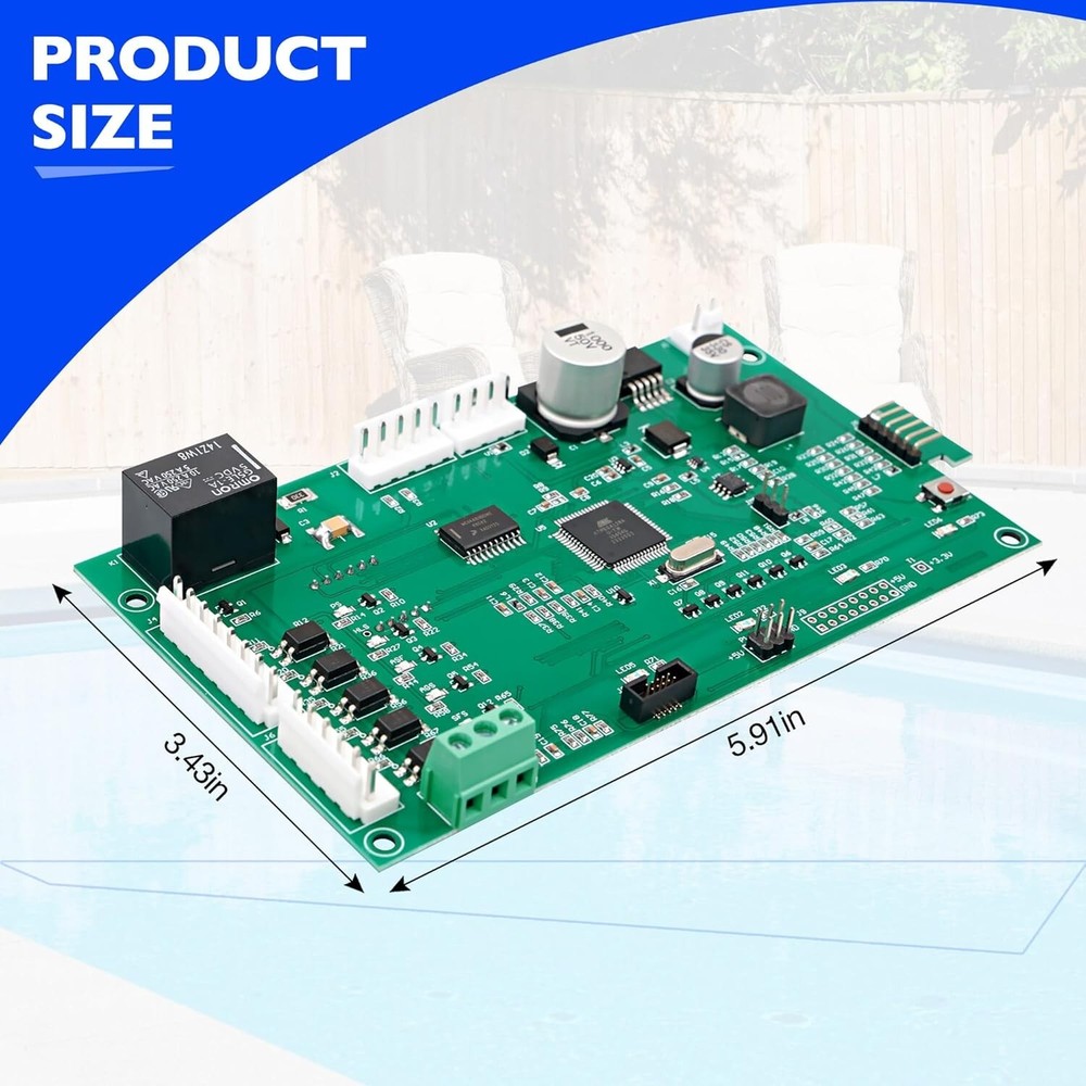 42002-0007S Pool Heater Control Board Kit - Compatible Mastertemp Max-E-Therm
