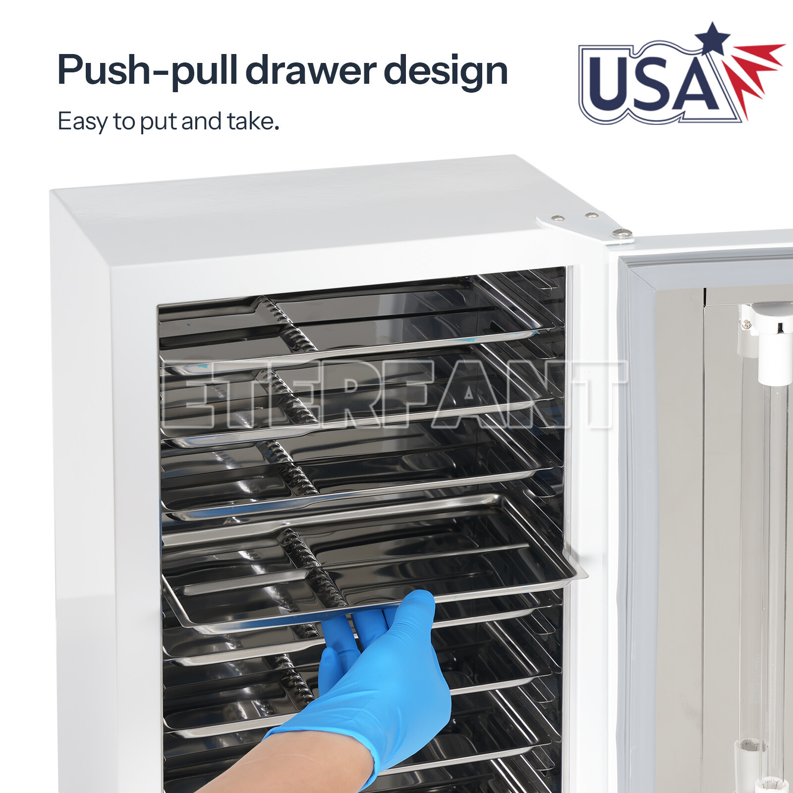 27L Medical Surgical UV Sterilizer Dental Instrument Tools Sterilization Cabinet