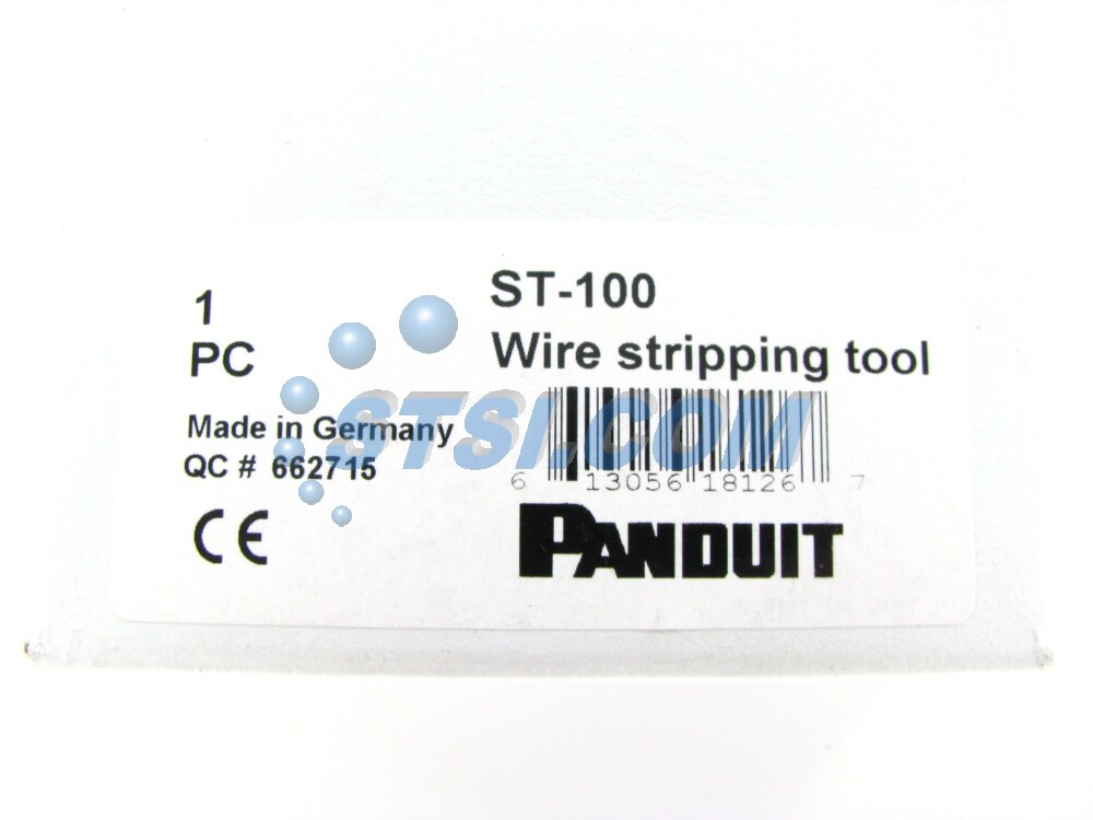 Panduit ST-100 Self-Adjusting Wire and Cable Cutting and Stripping Tool ~STSI