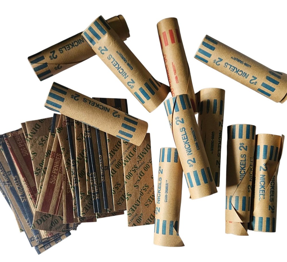 Bulk Coin Wrappers and Rolls for Collectors