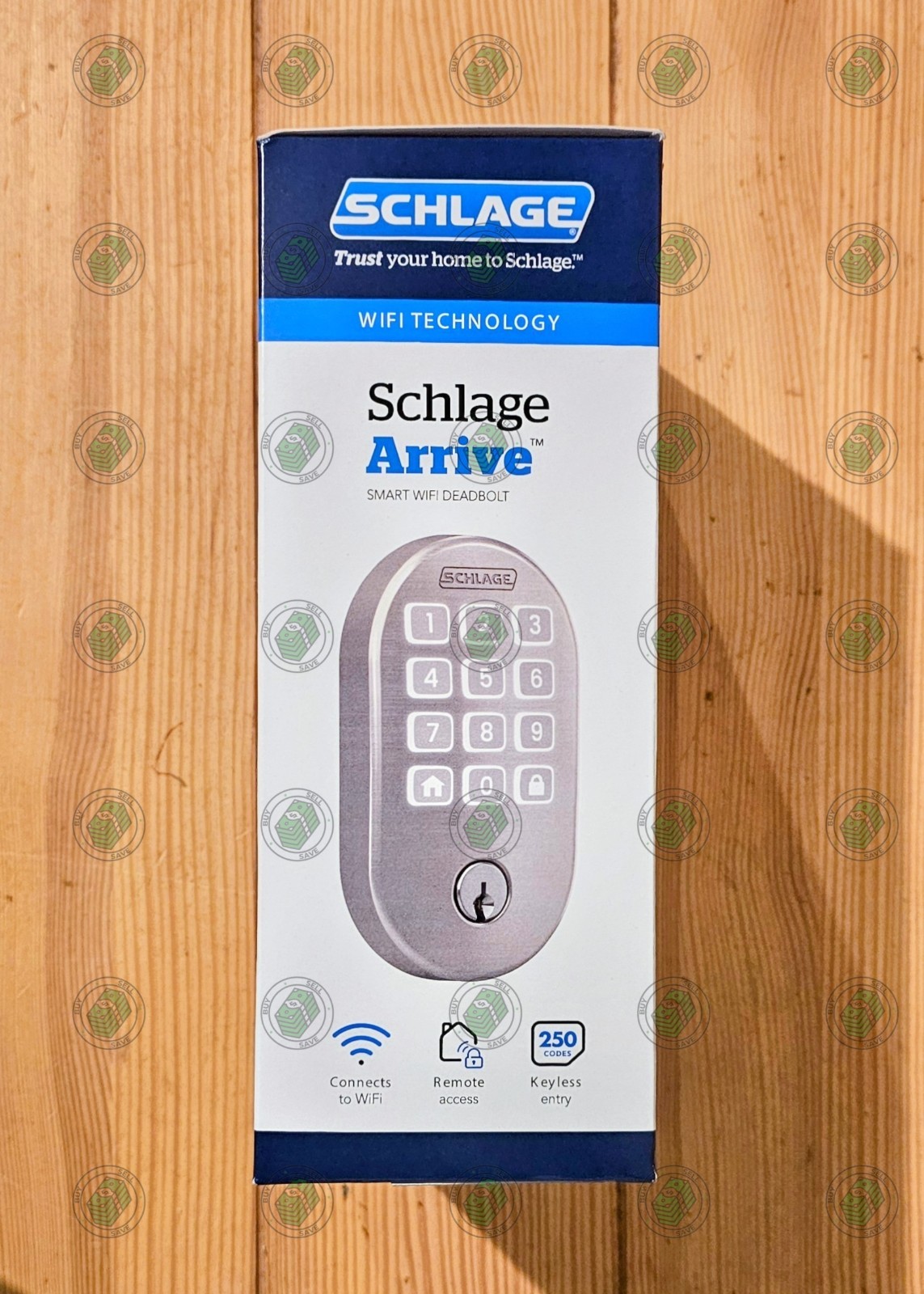 Schlage Arrive - Century Satin Nickel - Smart Wifi Deadbolt Lock *NEW & SEALED*