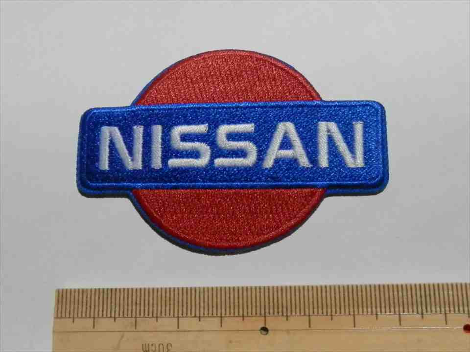 NISSAN Emblem Patch Red JAPAN JP