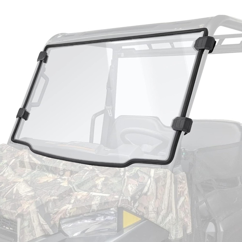 Front Windshield UTV Scratch-Resistant for Polaris Ranger MIDSIZE 500 570 ETX EV